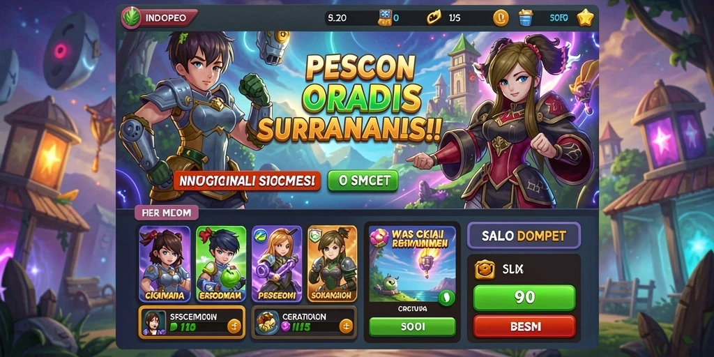 Grafis yang detail dan menarik perhatian.