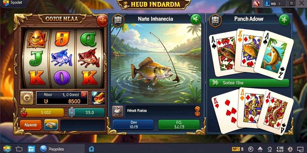 Screenshot memperlihatkan antarmuka multiplayer yang interaktif.