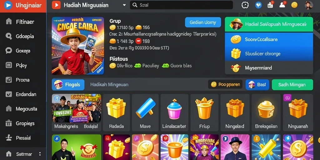 Desain antarmuka yang intuitif dan mudah dinavigasi.