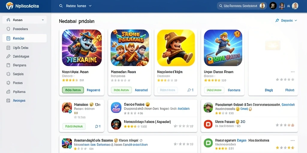 Screenshot menggambarkan variasi tema yang tersedia.