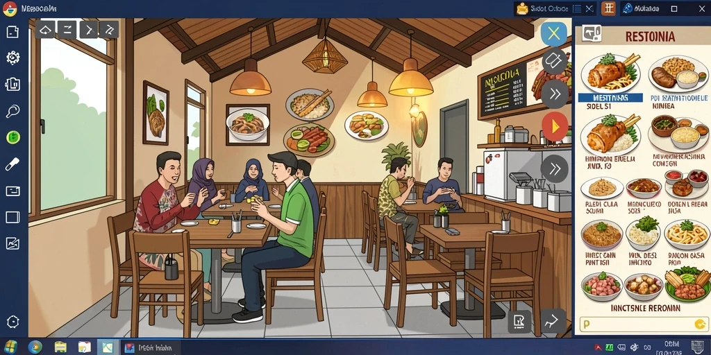 Beragam pilihan permainan yang membuat tidak bosan.