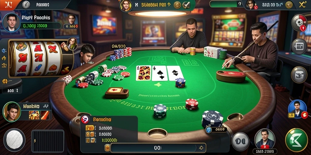 Mode multiplayer yang memungkinkan bersaing dengan teman.