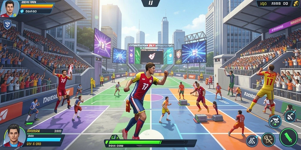 Mode multiplayer yang menantang bersama teman.