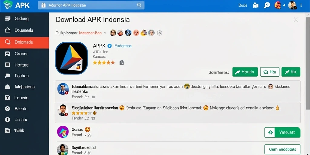 Tangkapan layar memperlihatkan fitur interaktif game.