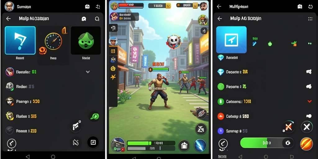 Tangkapan layar dari mode multiplayer yang seru dan kompetitif.